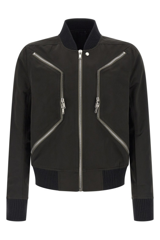 'Heizer Flight' bomber jacket Black