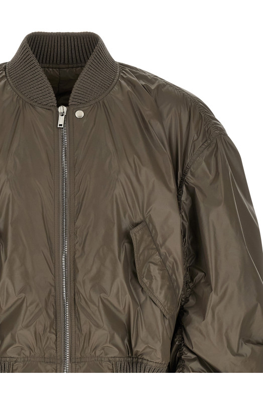 'Secchia Flight' bomber jacket Gray