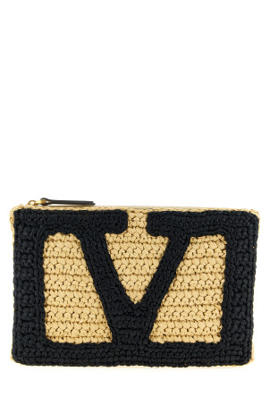 ValentinoGaravani 'VivaSuperstarCrochet'm clutch bag Beige
