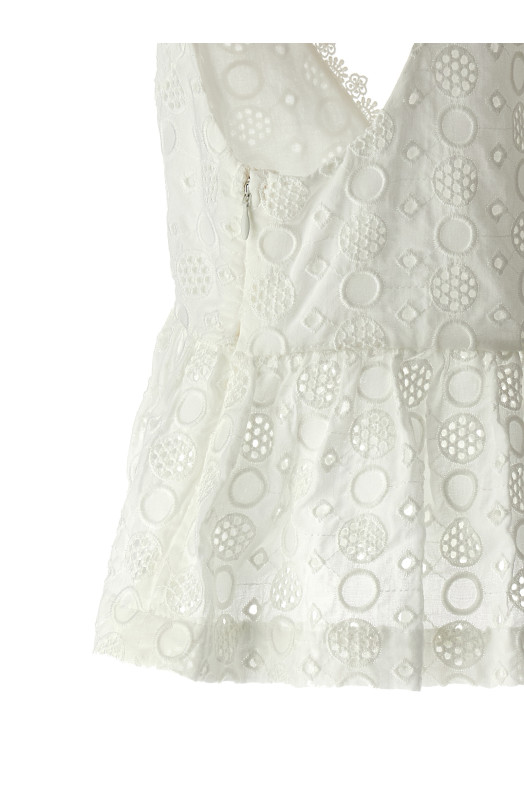 'Kiersten' top White