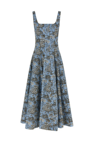 'Wells' dress BLUE