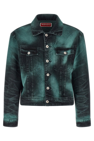 'Boke Heart' jacket Gray