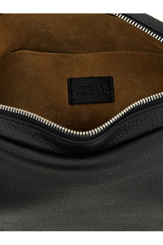 'Messenger Pebble' medium shoulder bag Black