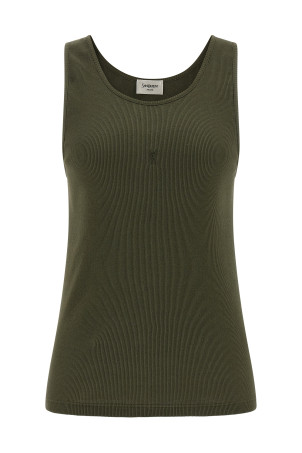 'Cassandre' tank top Green