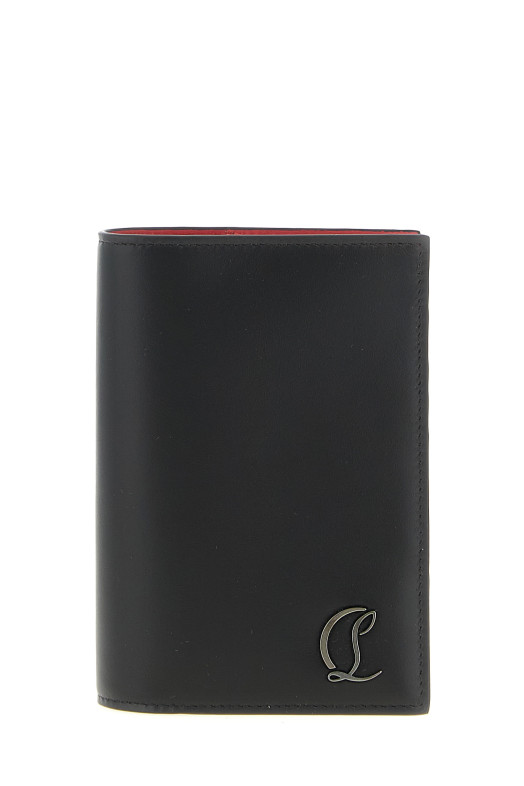 'Mooncrest' passport holder Black