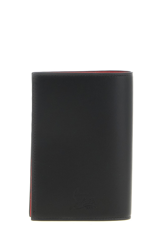 'Mooncrest' passport holder Black