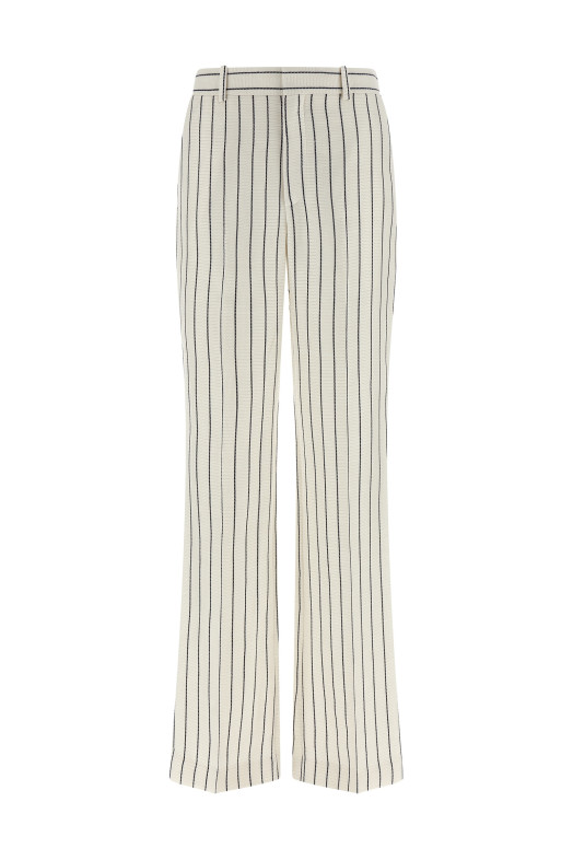 Striped pants White