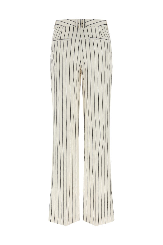 Striped pants White
