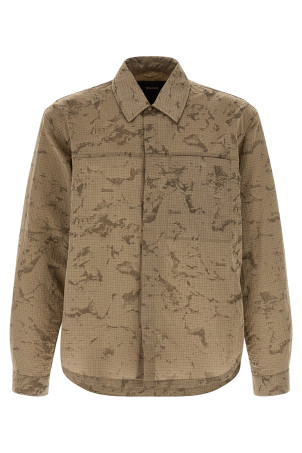 Ripstop overshirt Beige