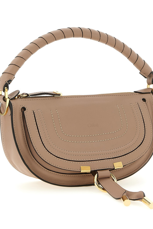 'Marcie' mini shoulder bag Beige