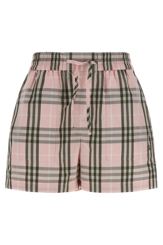 'Evelyn Chk' shorts Pink