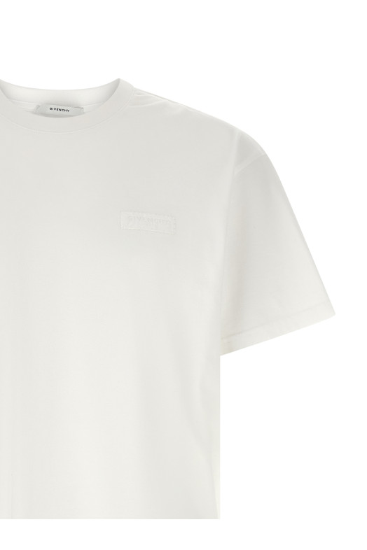 'Givenchy Paris' grosgrain t-shirt White