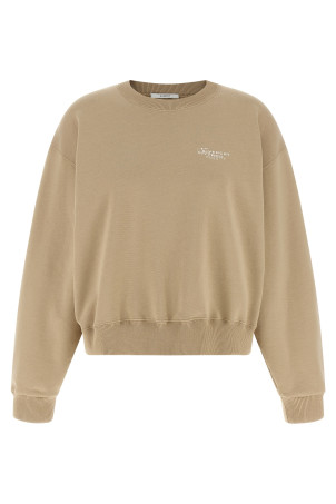 'Logo stamp' sweatshirt Beige