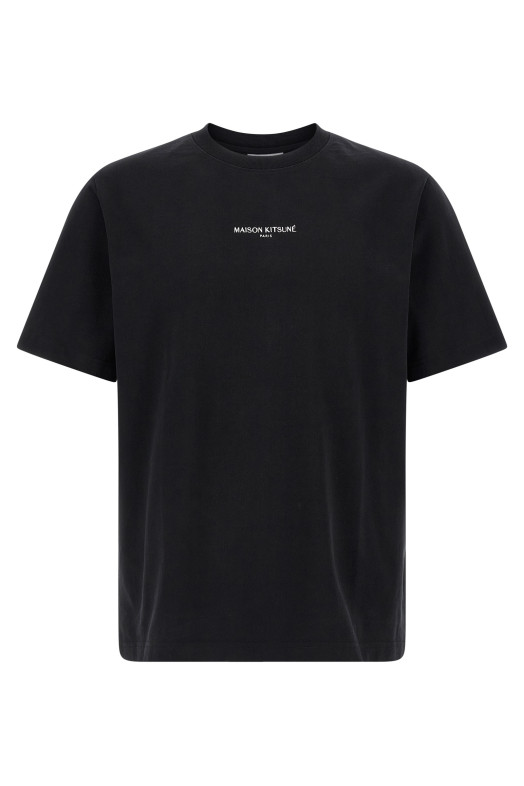 'Maison Kitsuné Paris' T-shirt Black