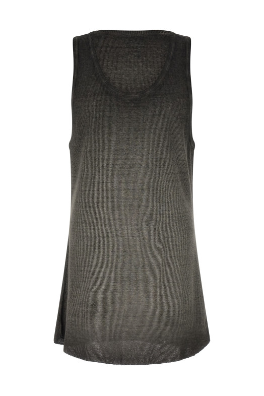 '947' tank top Gray