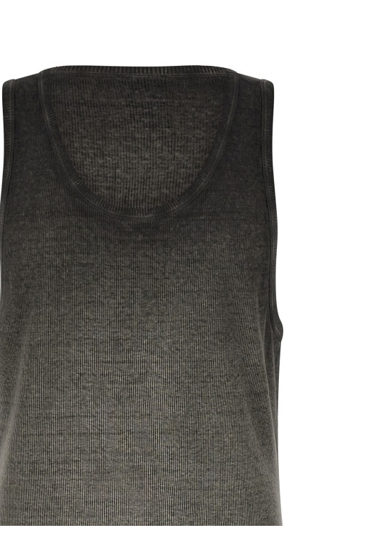 '947' tank top Gray