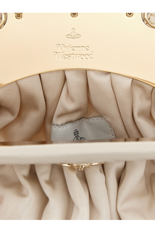 'Brooke' clutch Beige