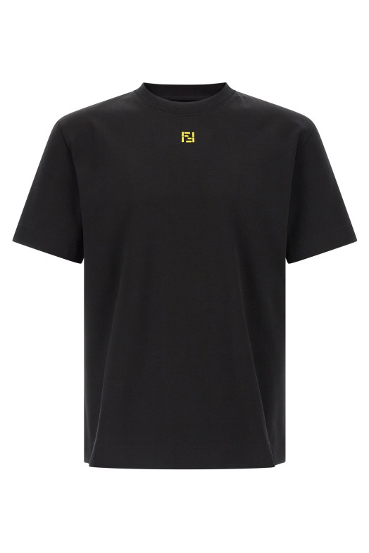 Embroidery t-shirt Black