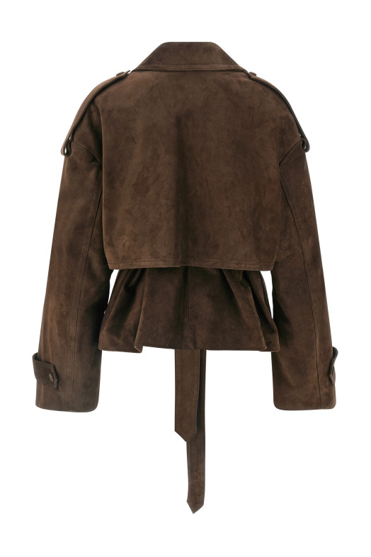 'Flaminia' trench coat Brown