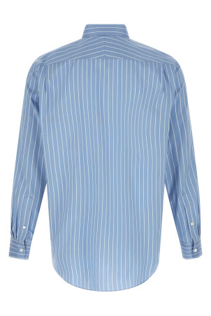 Cotton and silk shirt BLUE