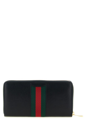 'Gucci Horsebit Web' wallet Black