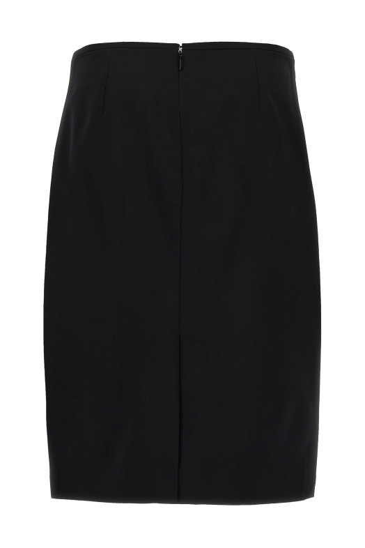 Midi skirt Black