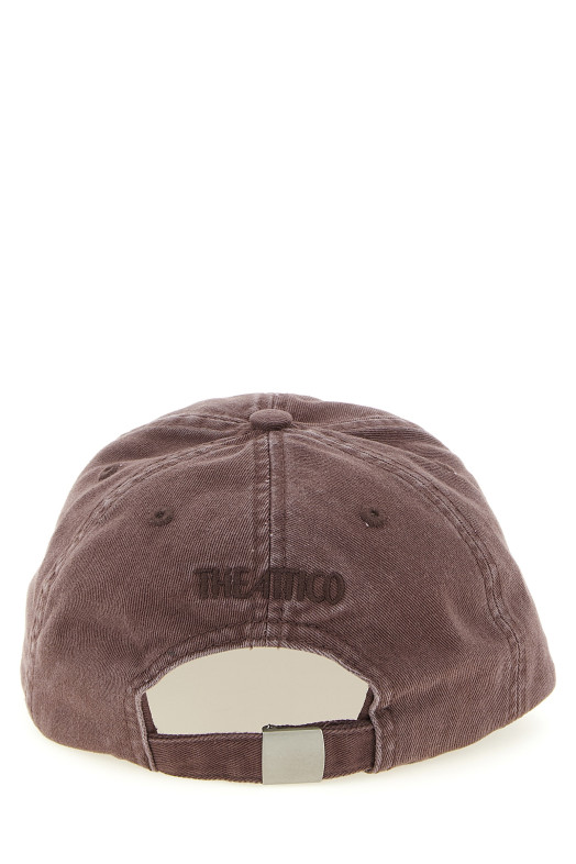 Canvas cap Brown
