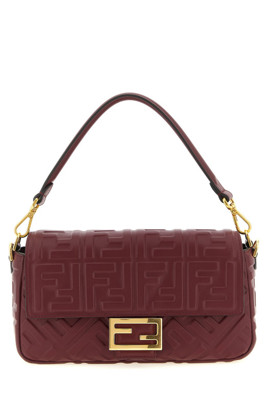 'Baguette®' medium shoulder bag Bordeaux