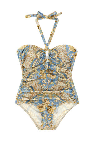 'Daylight' one-piece swimsuit BLUE