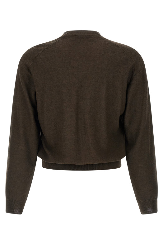 'Twisted' cardigan Brown