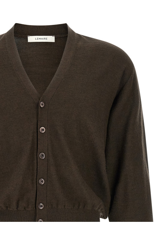 'Twisted' cardigan Brown