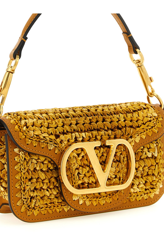 Valentino Garavani 'Locò' small shoulder bag Gold