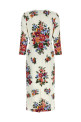 'Mazzo di Fiori' dress White