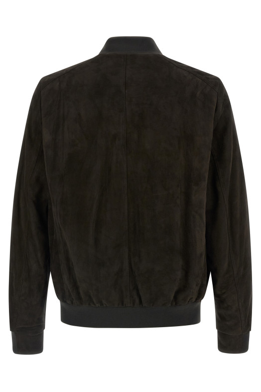 'Carlos' bomber jacket Brown