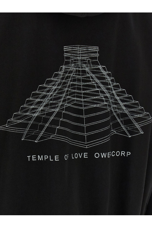 'Temple of Love OwenscorpTemp' hoodie Black