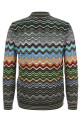 Greek pattern cardigan Multicolor