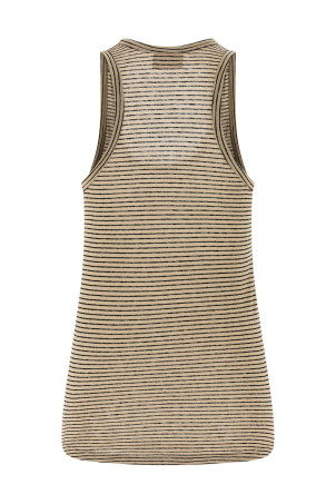 'Thea' tank top Beige