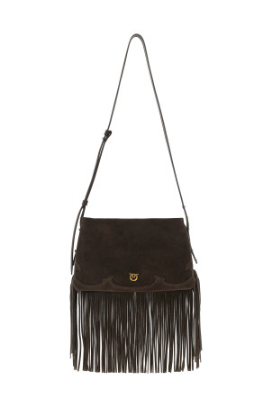 'One, Two, Three' small crossbody bag Brown