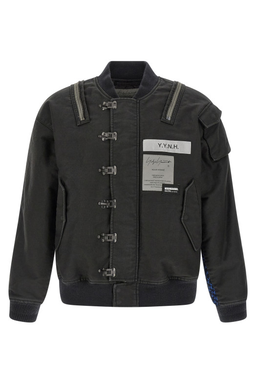 Yohji Yamamoto 'A-1 Deck' jacket × NH  Black