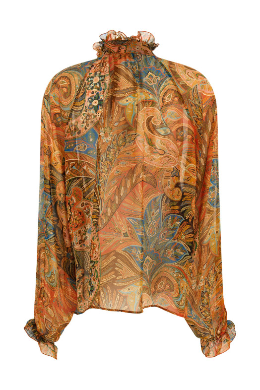 Chiffon shirt Multicolor