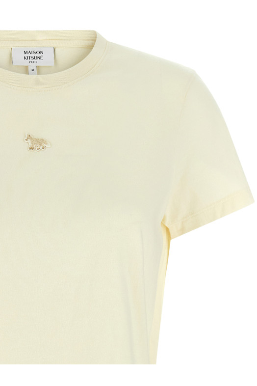 'Baby fox' T-shirt Beige