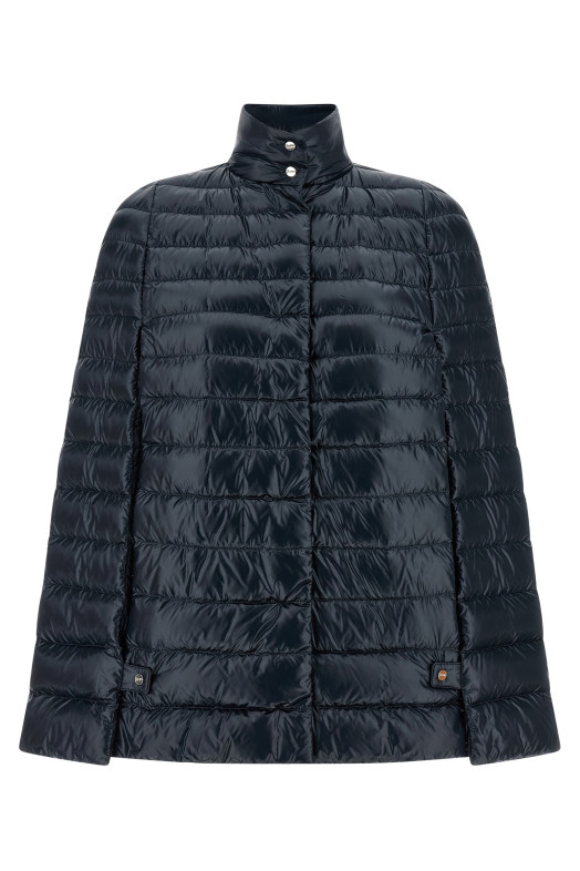 Cape down jacket Blue