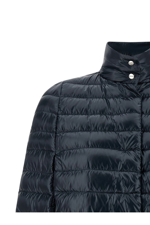 Cape down jacket Blue