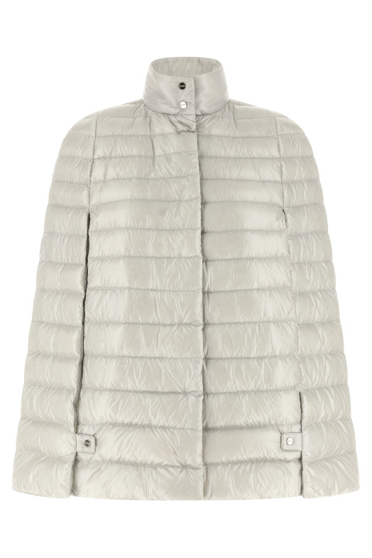 Cape down jacket Gray