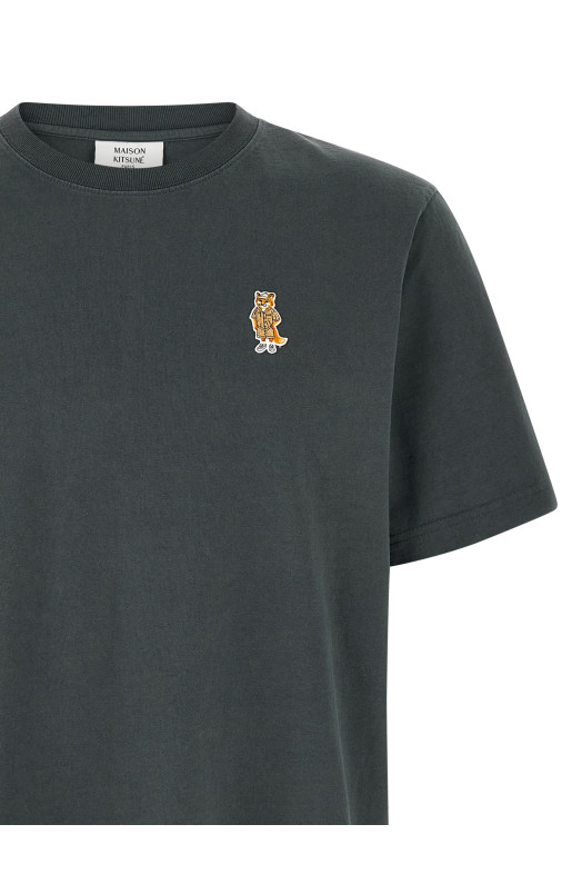 'Dressed Fox' T-shirt Blue