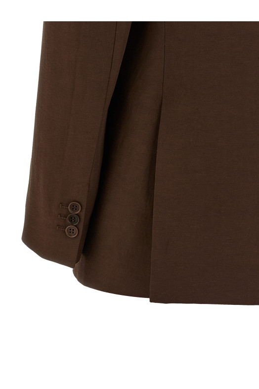 'Raisa' blazer Brown
