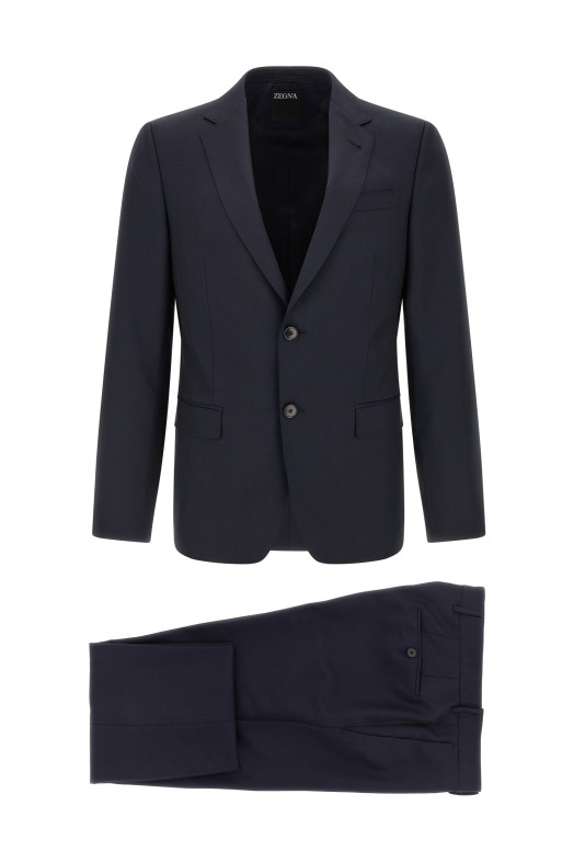 Mohair wool dress Blue