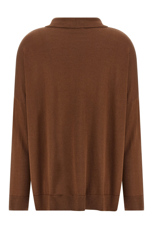 'Lady17' cardigan Brown