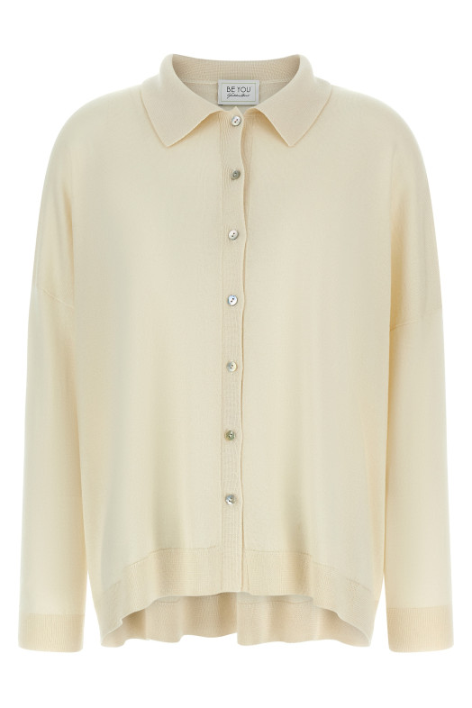 'Lady17' cardigan White