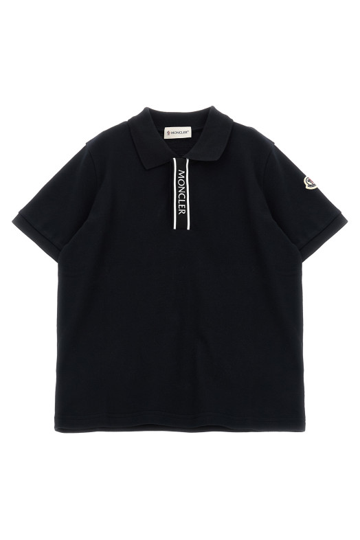 Logo polo shirt Black